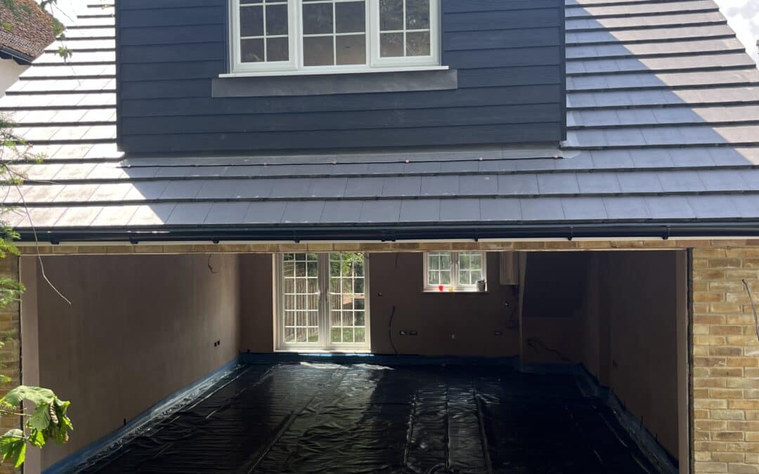 Garage Extension with Studio Flat Above in Woldingham, Surrey